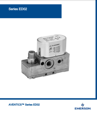 AVENTICS ED02 CATALOG ED02 SERIES: E/P PRESSURE REGULATORS